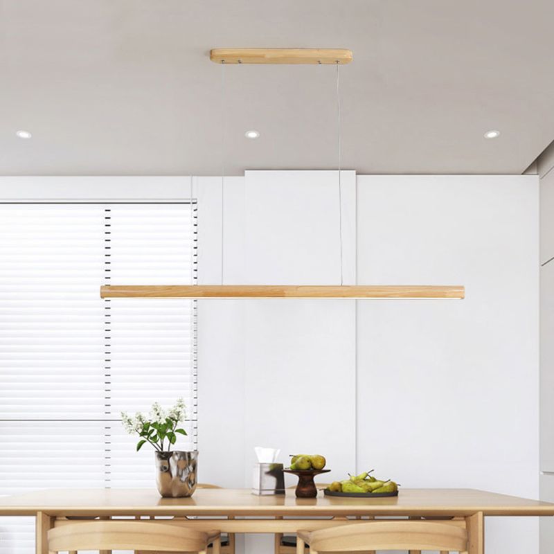Suspension Linéaire Design en Bois