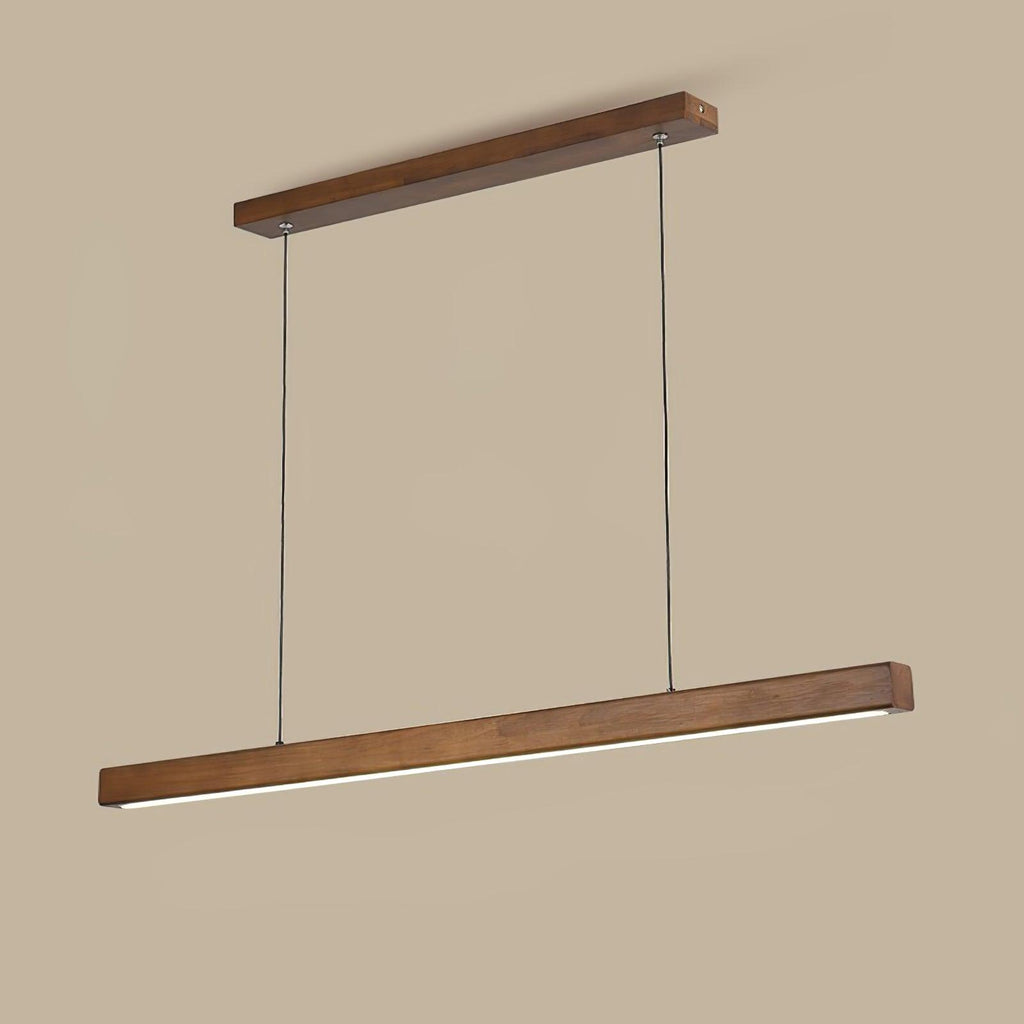Suspension Linéaire Design en Bois