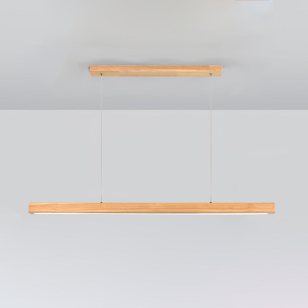 Suspension Linéaire Design en Bois