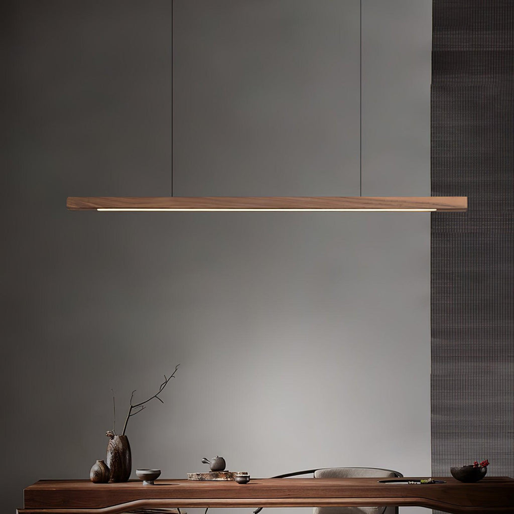Suspension Linéaire Design en Bois