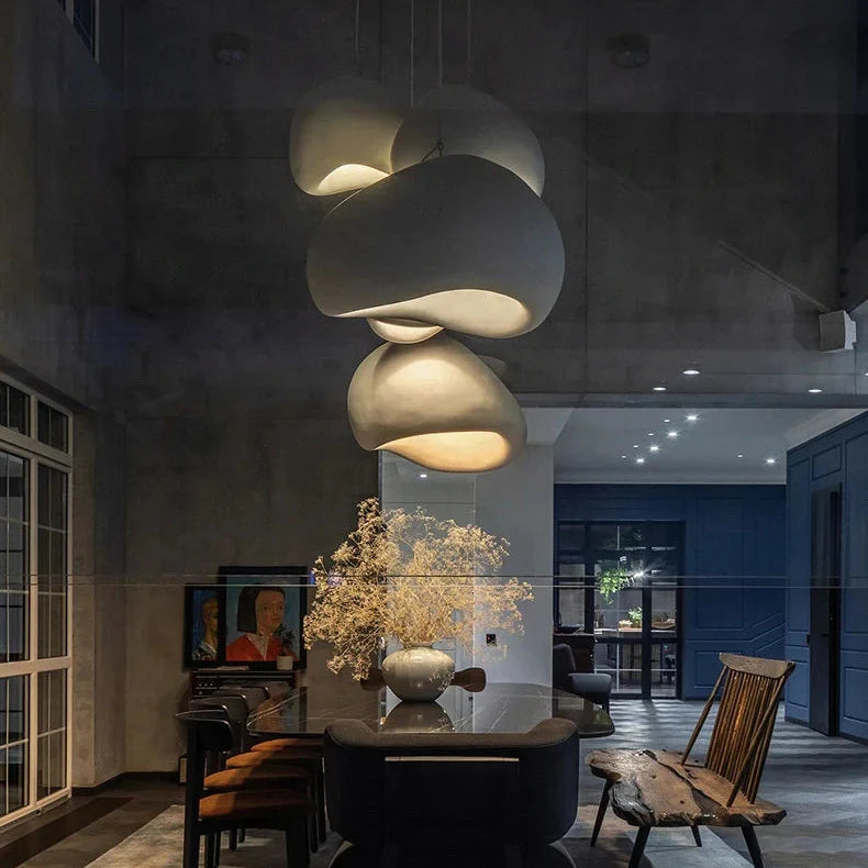 Suspension Minimaliste Japonaise LED
