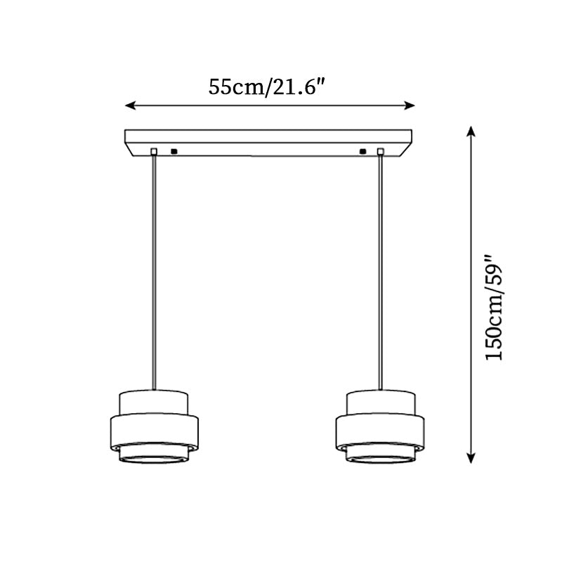 Suspension Travertin