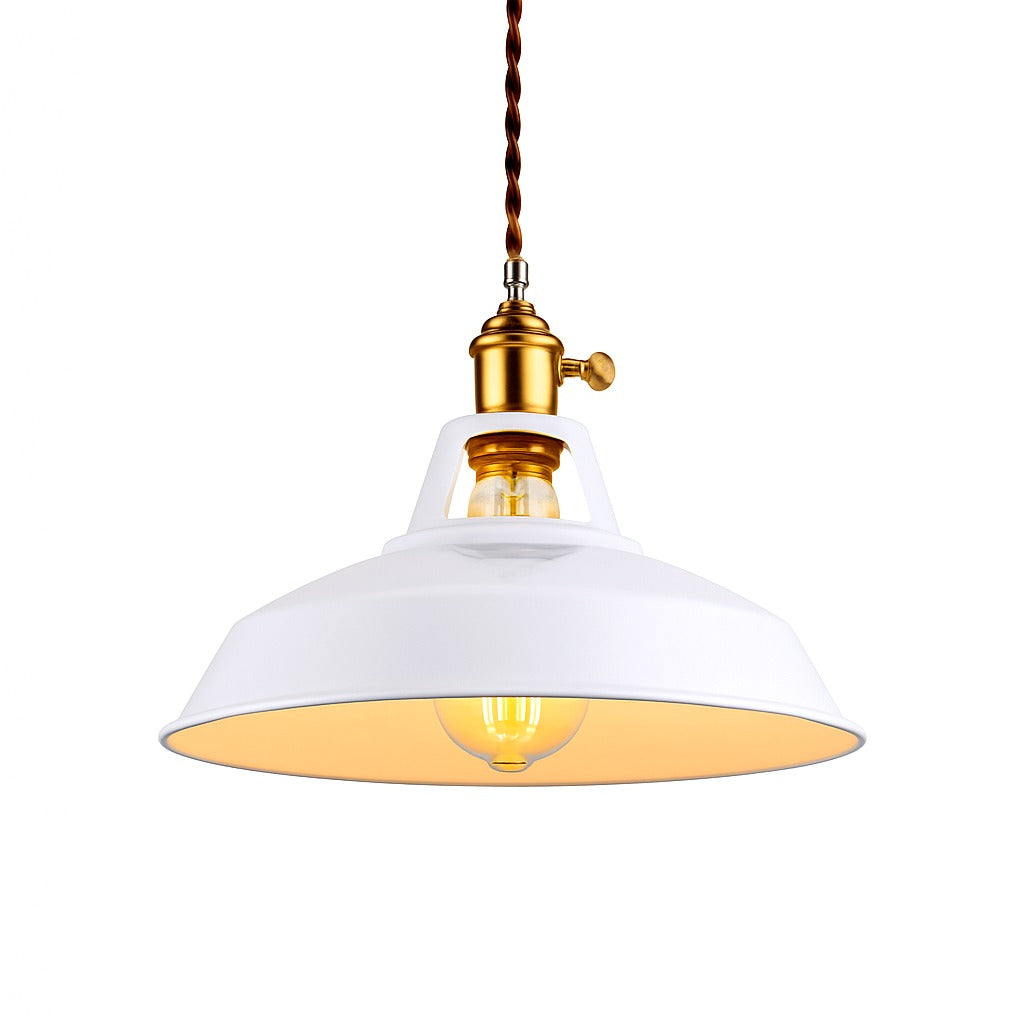 Suspension LED en Métal Coloré