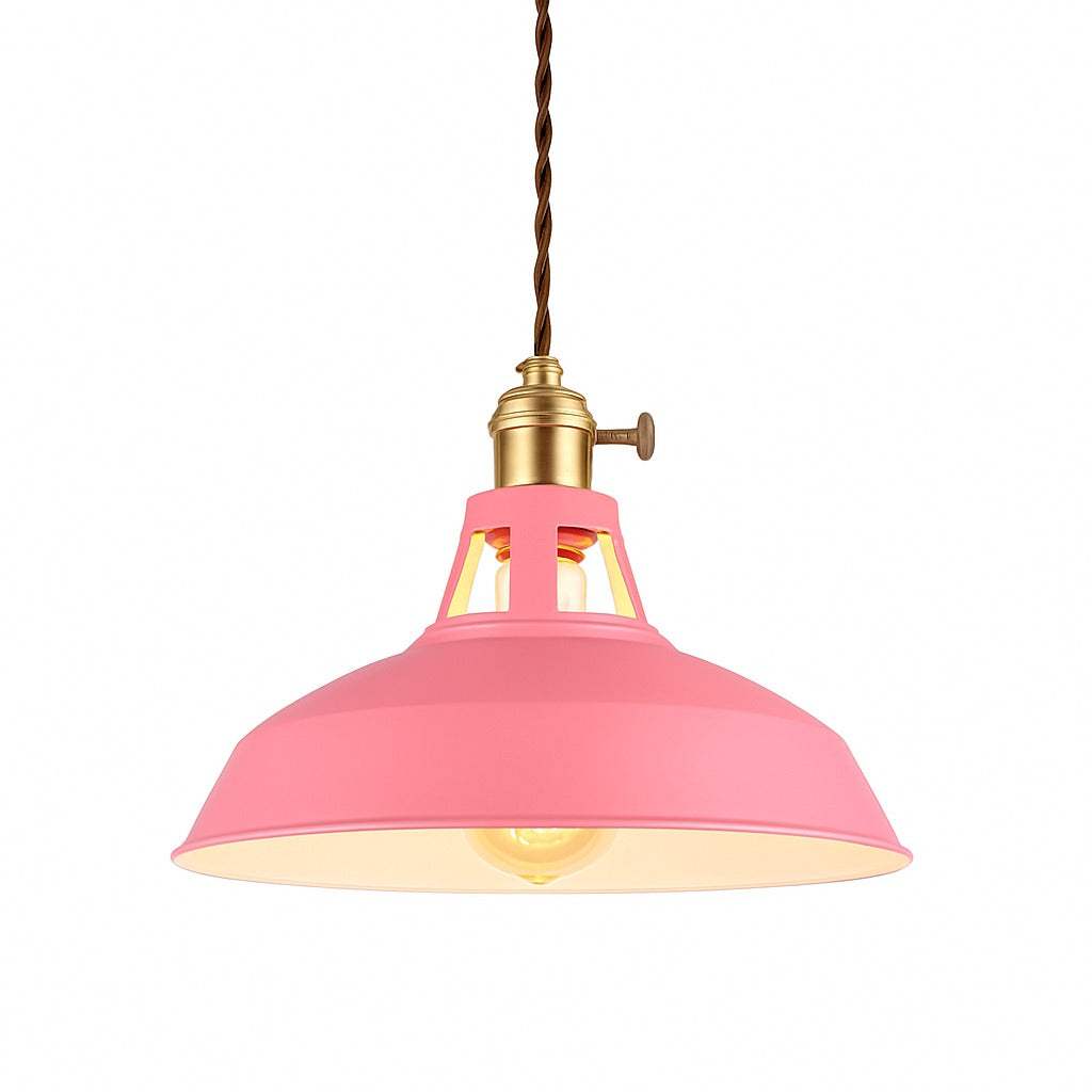 Suspension LED en Métal Coloré