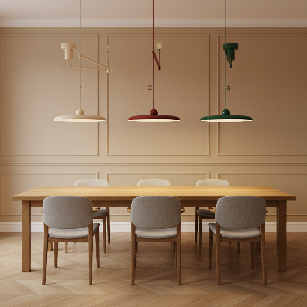 Suspension Morandi à Bras Réglables Dimmable avec Télécommande