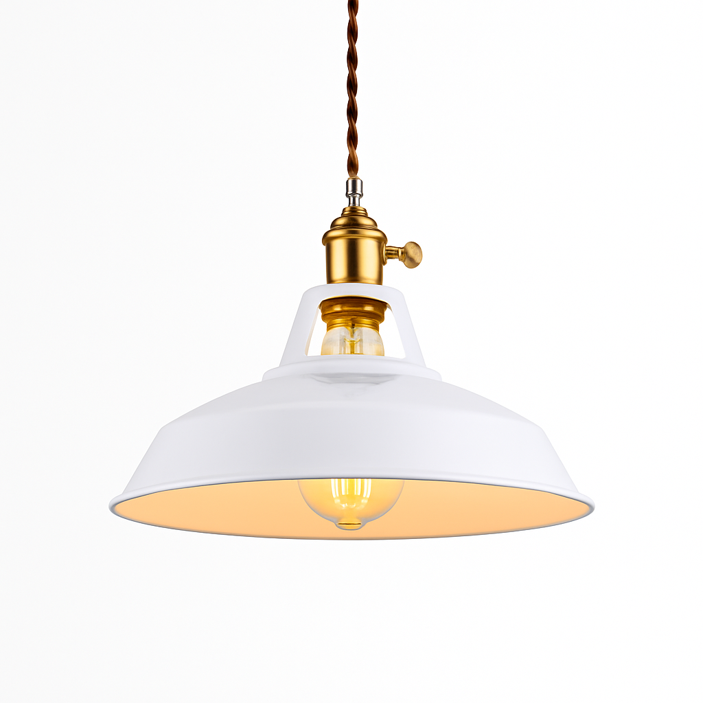 Suspension LED en Métal Coloré